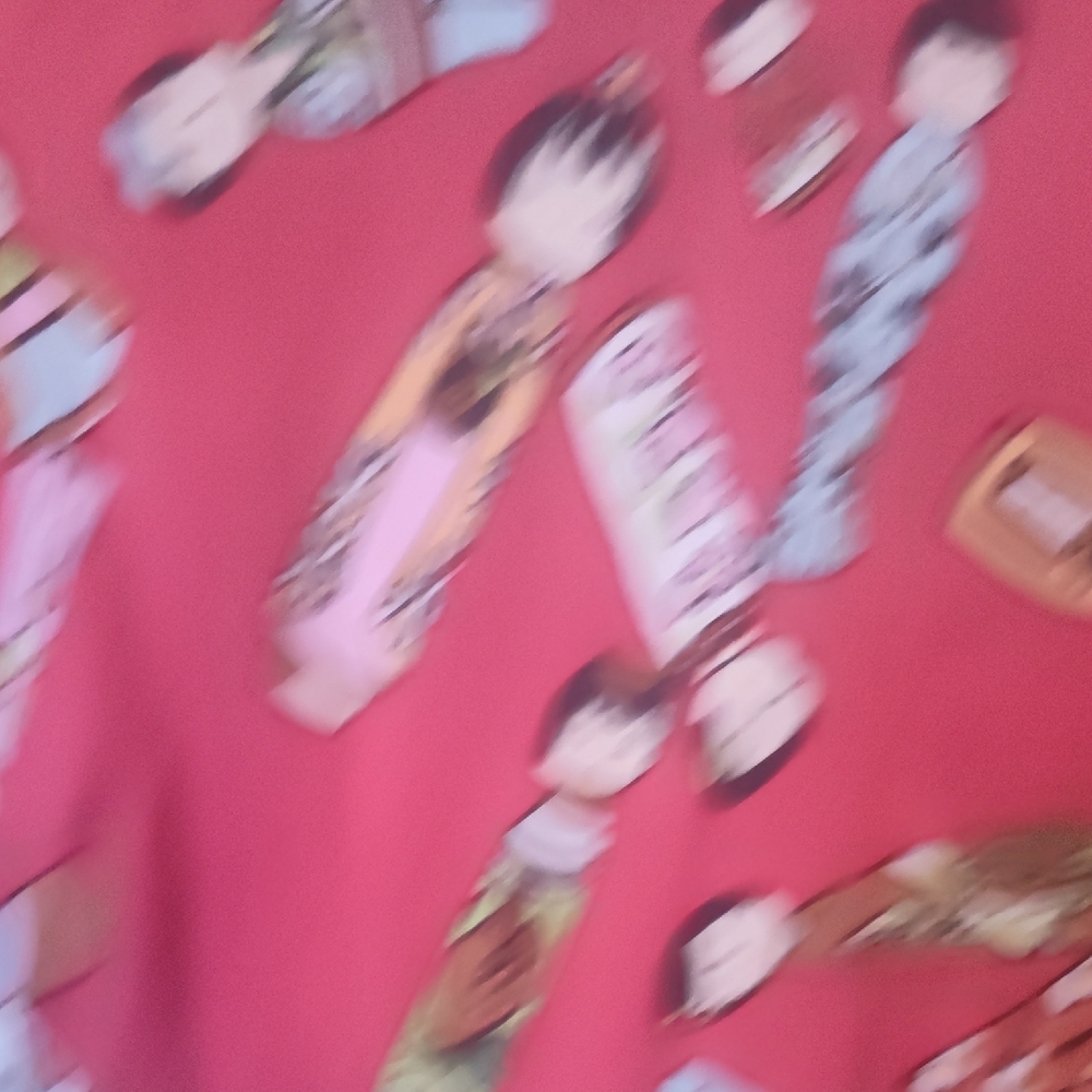 Neiman Marcus Red Patterned Blouse - image 7